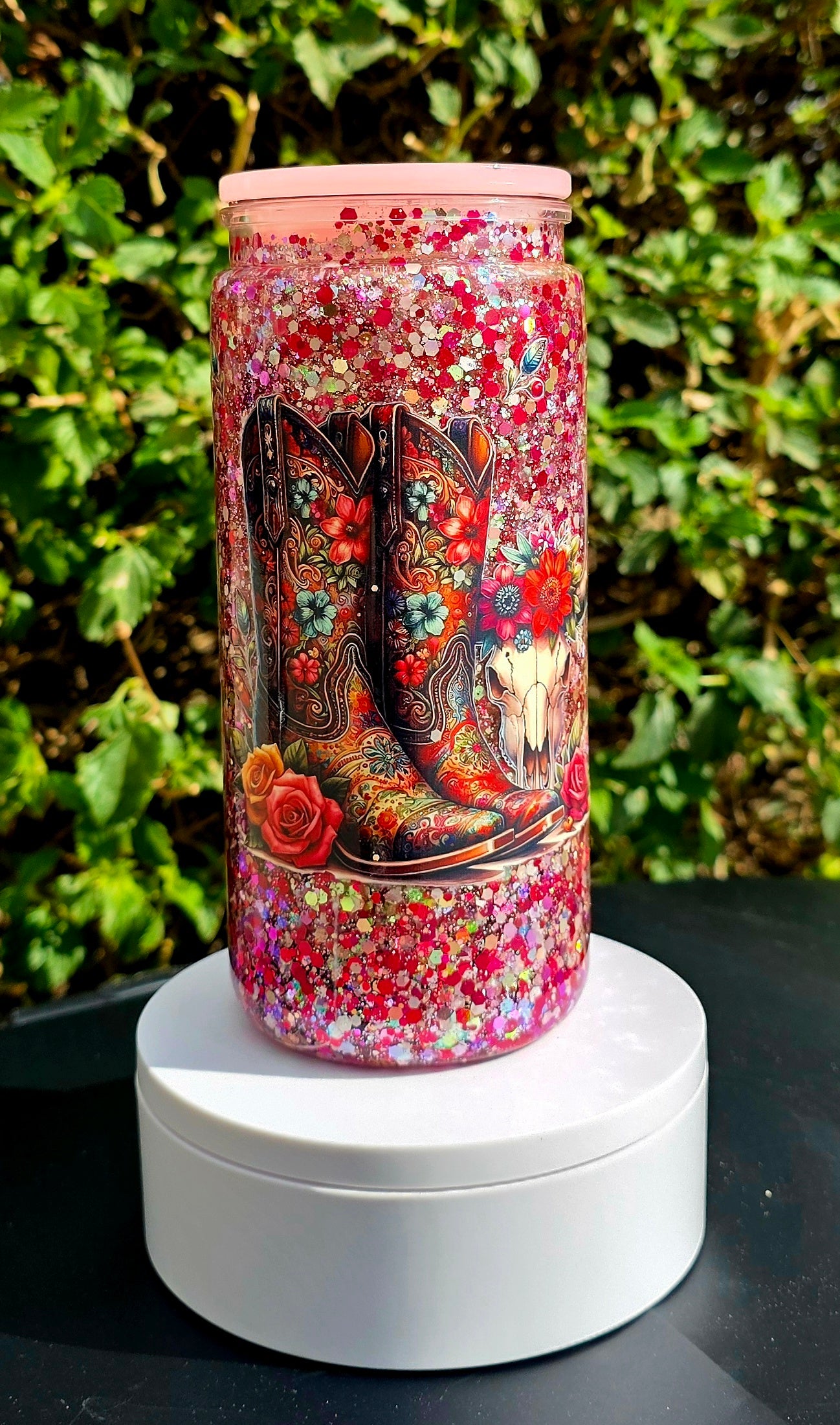 Cowboy Boots and Skulls