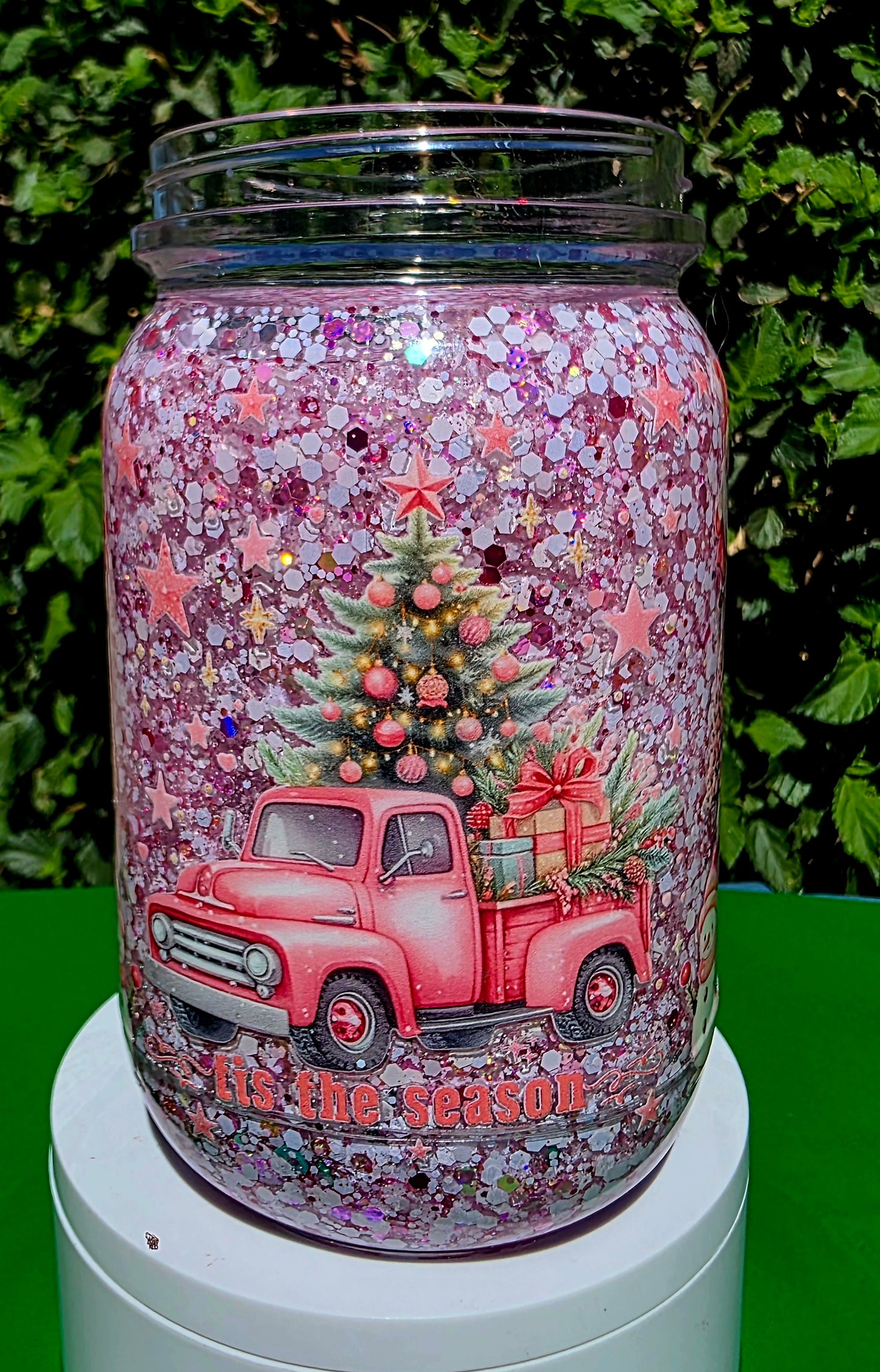 Tis The Season Truck Tumbler