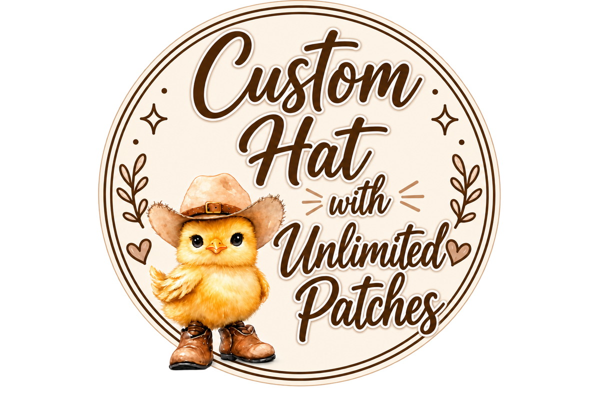 Custom Hat with Unlimited Patches