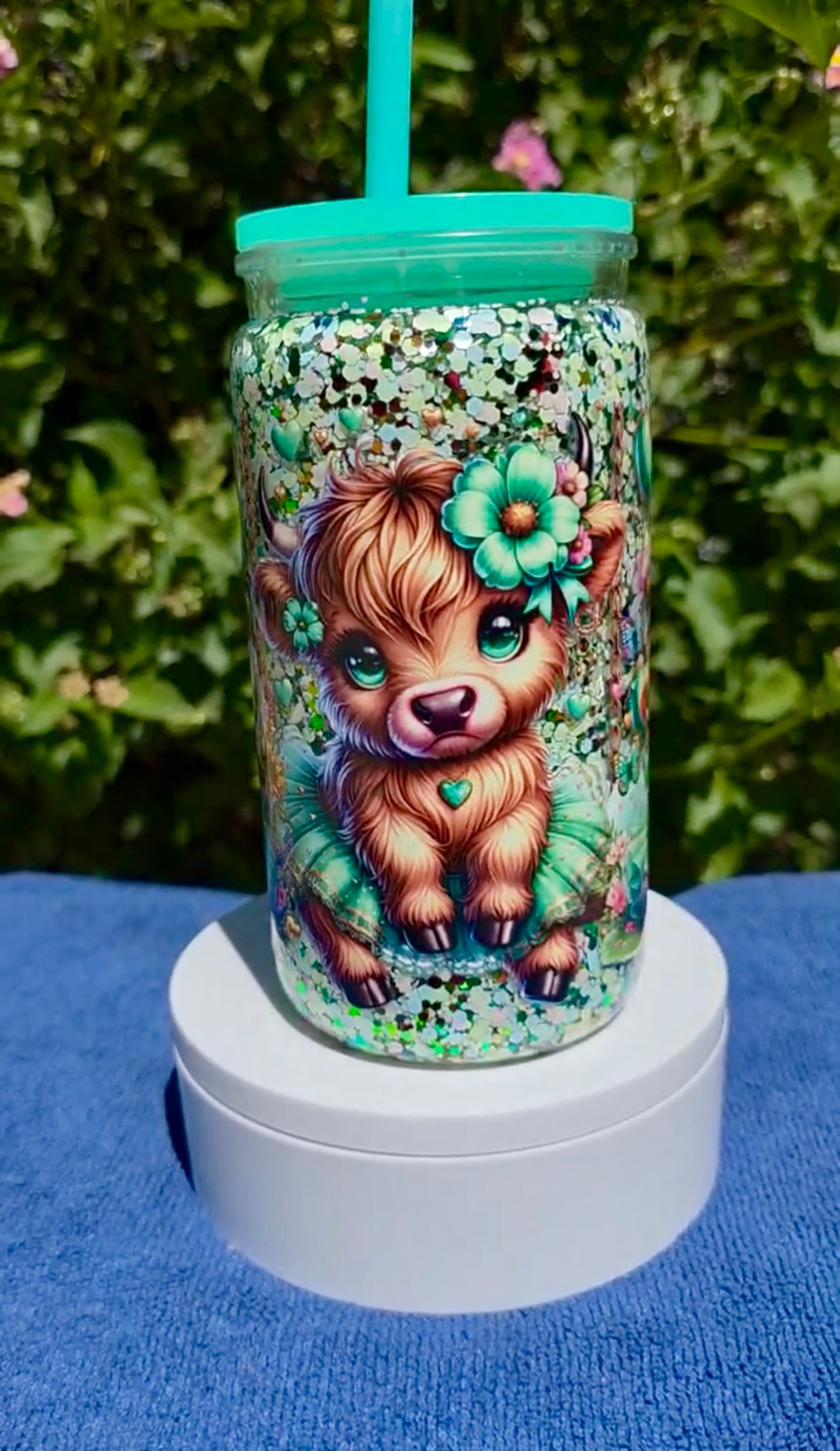 Highland Cutie Cow Tumbler