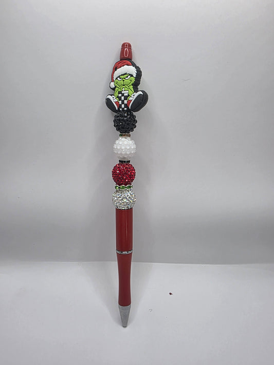 Grumpy Grinch Pen