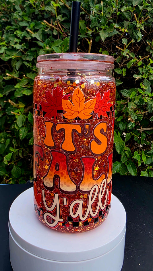 Its Fall y'all Tumbler