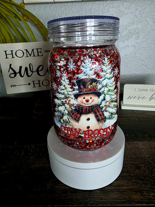 Stay Frosty Cute Snowman