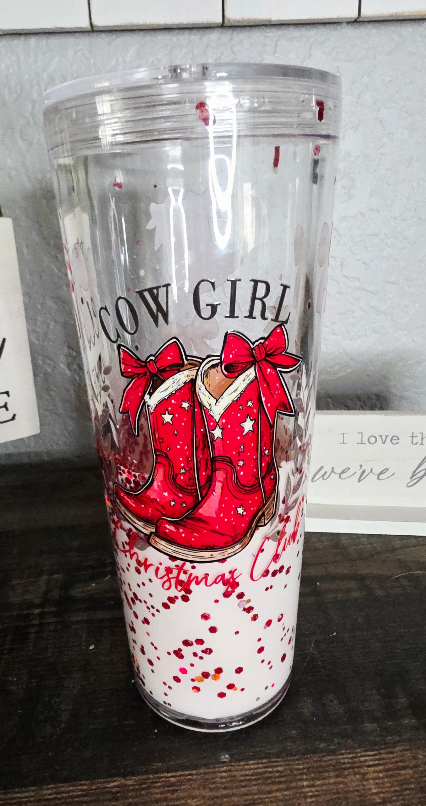 Adorable Cowgirl Christmas Club