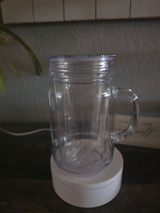 20 Oz. Mason Jar Acrylic