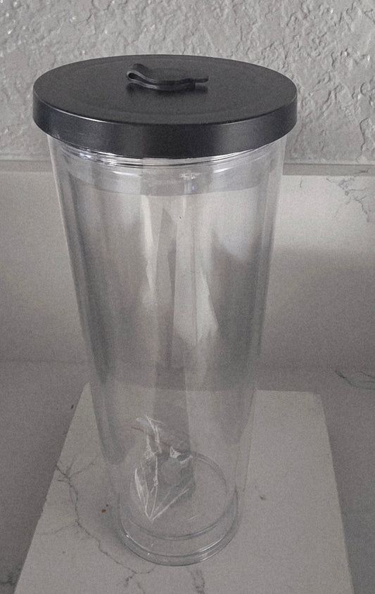 24 oz. No Leak Lid Acrylic Tumbler