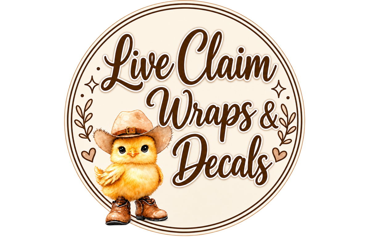 Live Claim Wraps & Decals