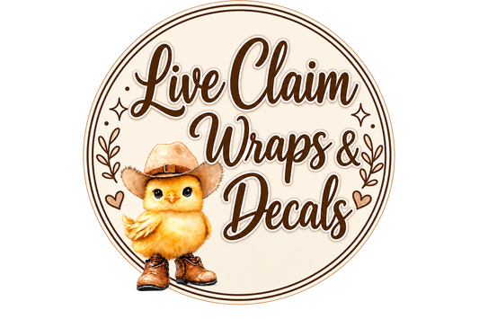 Live Claim Wraps & Decals