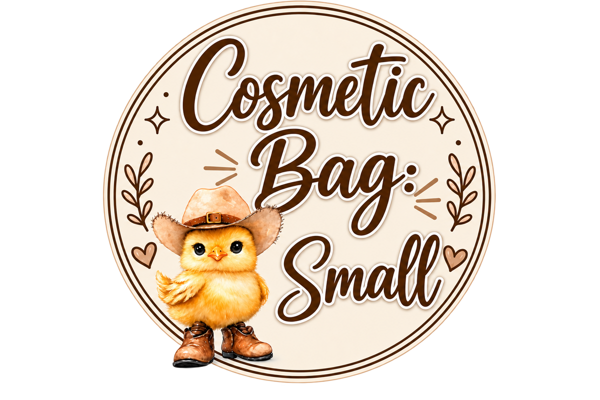 Cosmetic Bag: Small