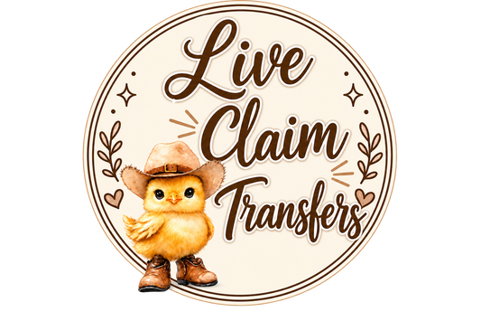 Live Claim Shirt Transfers