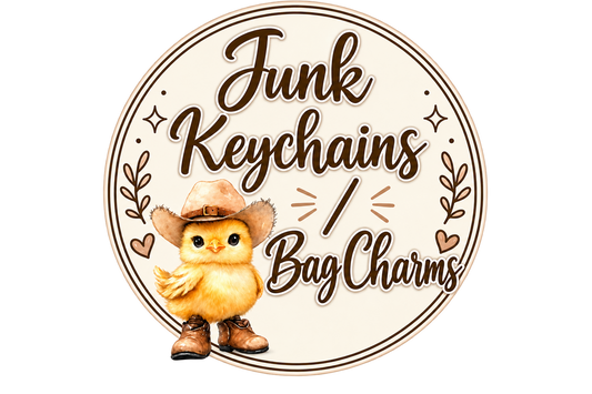 Junk Keychains / Bag Charms