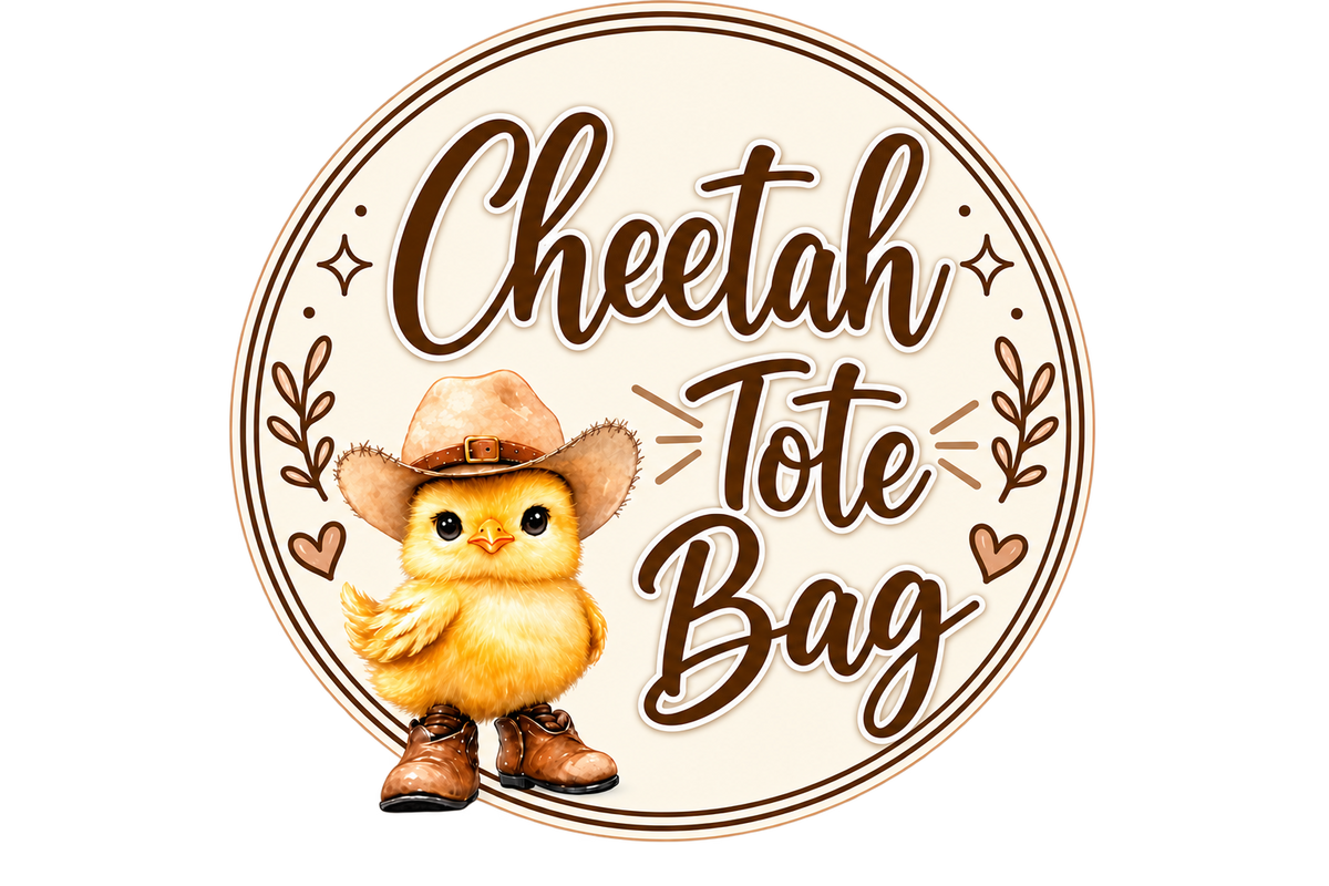 Cheetah Tote Bag