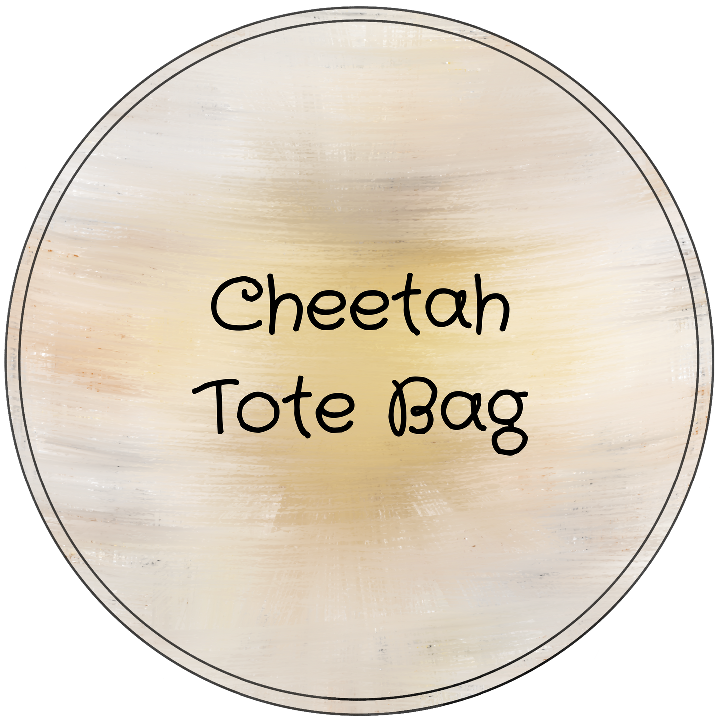 Cheetah Tote Bag