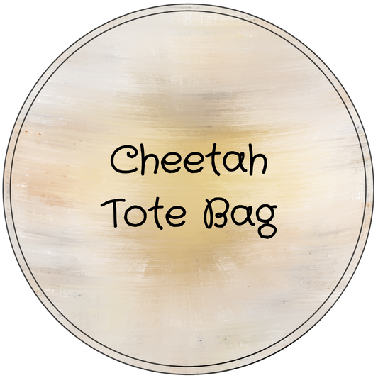 Cheetah Tote Bag