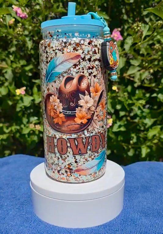 Howdy Cowgirl Tumbler