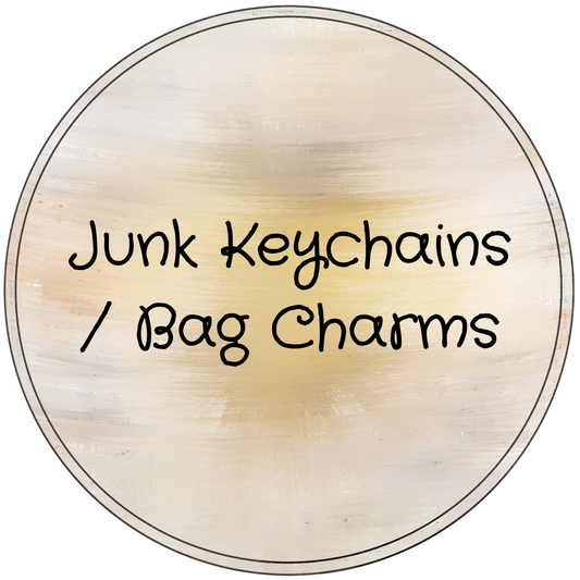 Junk Keychains / Bag Charms