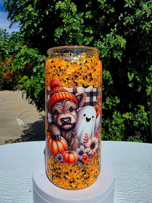 Cozy Fall Cow