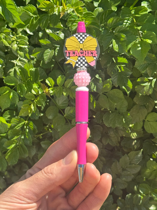 Pink Teacher Pen