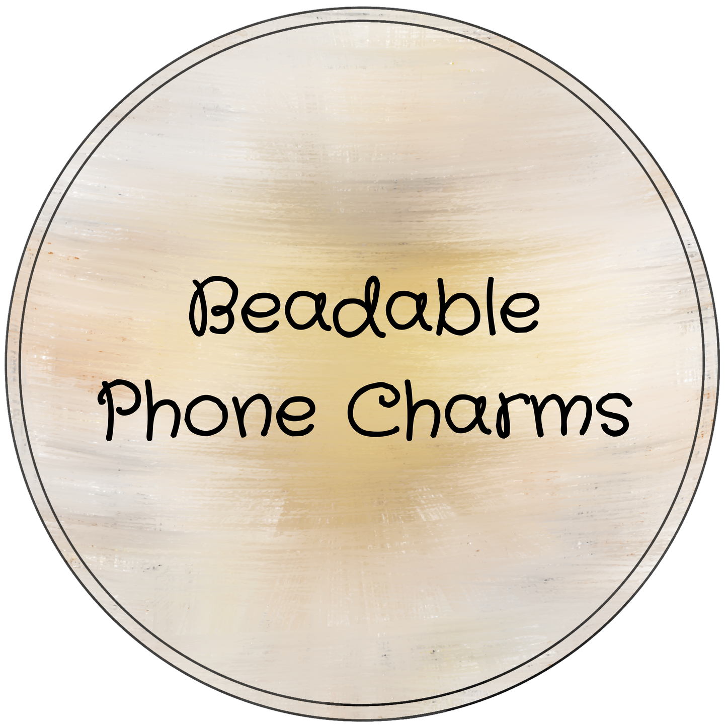 Beadable Phone Charms