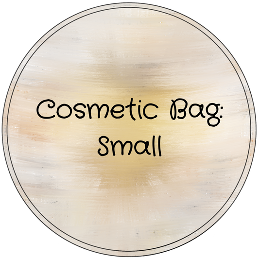 Cosmetic Bag: Small