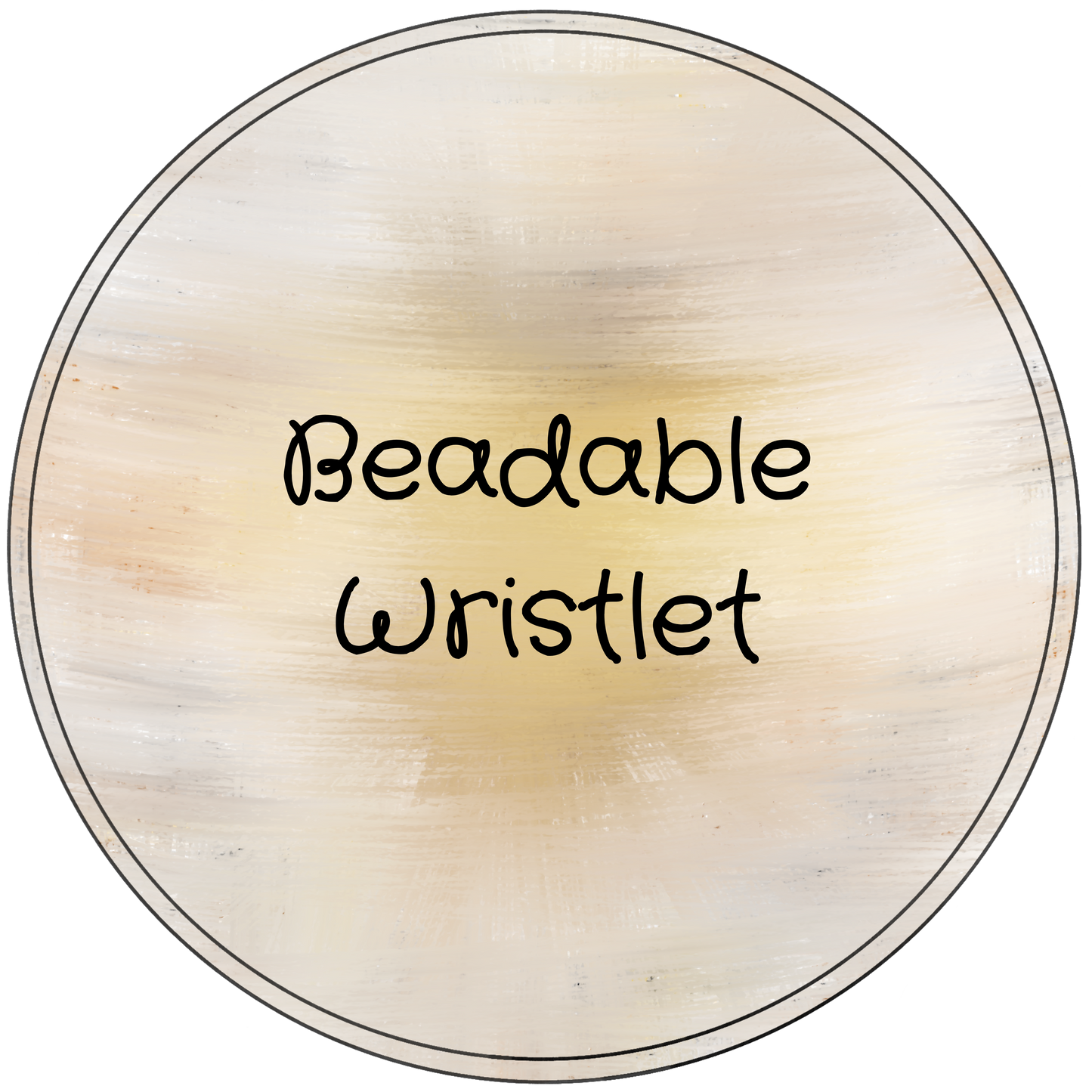 Beadable Wristlet