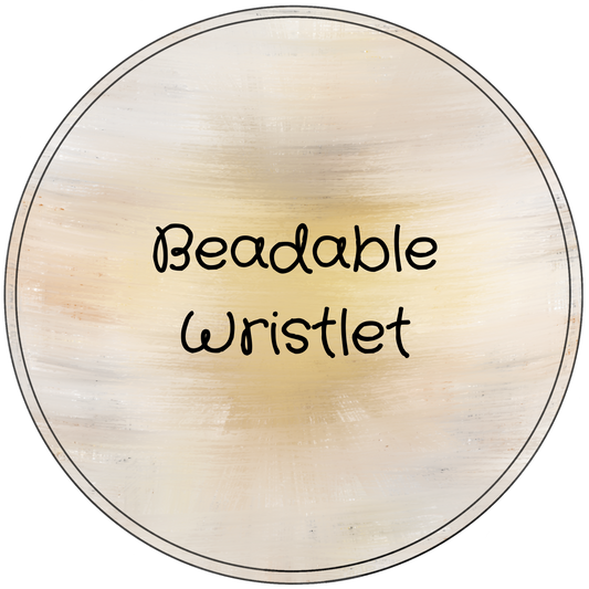 Beadable Wristlet